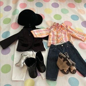 Stylish Doll Outfit Set with Accessories